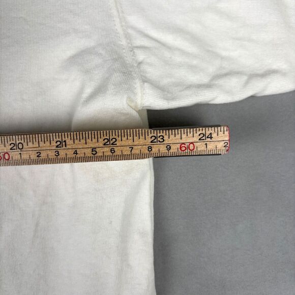 Nike Sportswear The Nike Tee Max 90 Long Sleeve Mens L Off White Cream Shirt EUC - Picture 10 of 13